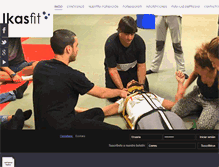 Tablet Screenshot of ikasfit.com